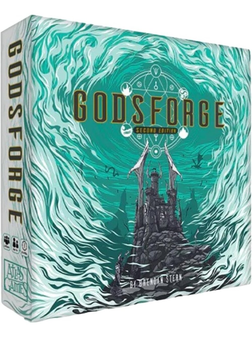 Godsforge 2nd Edition Board Game - Strategy, Fantasy Adventure, Multiplayer Fun